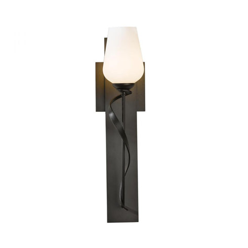 Hubbardton Forge Flora Sconce in Bronze Finish Model: 203030-SKT-05-GG0303