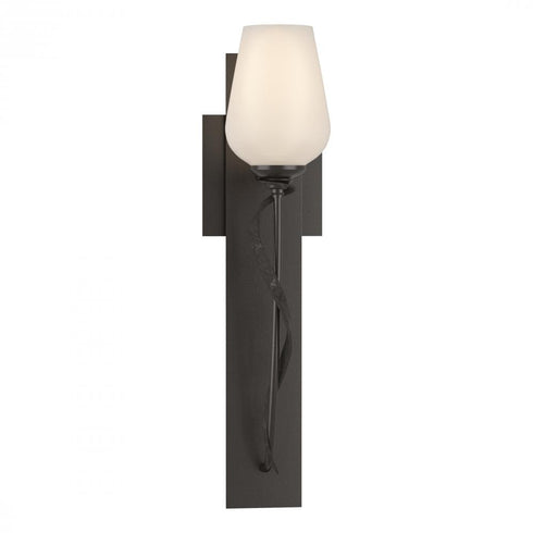 Hubbardton Forge Flora Sconce in Bronze Finish Model: 203030-SKT-05-GG0303