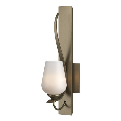 Hubbardton Forge Flora Sconce in Bronze Finish Model: 203035-SKT-05-GG0303