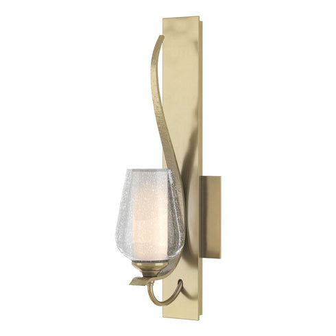 Hubbardton Forge Flora Sconce in Bronze Finish Model: 203035-SKT-05-GG0303
