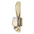 Hubbardton Forge Flora Sconce in Bronze Finish Model: 203035-SKT-05-GG0303