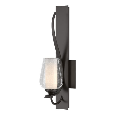 Hubbardton Forge Flora Sconce in Bronze Finish Model: 203035-SKT-05-GG0303