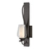 Hubbardton Forge Flora Sconce in Bronze Finish Model: 203035-SKT-05-GG0303