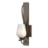 Hubbardton Forge Flora Sconce in Bronze Finish Model: 203035-SKT-05-GG0303