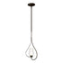 Hubbardton Forge Flora Up Light Mini Pendant in Bronze Finish Model: 183050-SKT-MULT-05-ZS0354