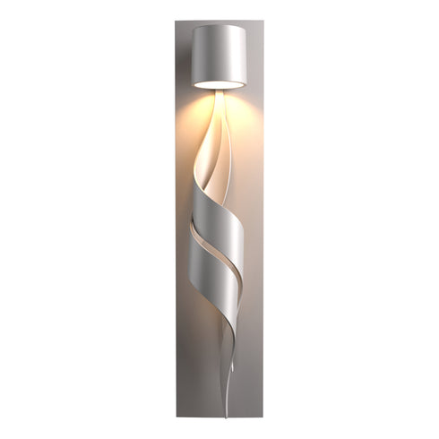 Hubbardton Forge Flux Dark Sky Friendly Outdoor Sconce in Coastal Oil Rubbed Bronze Finish Model: 303090-SKT-14