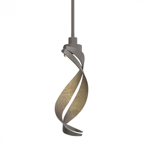 Hubbardton Forge Folio Mini Pendant in Bronze Finish Model: 188750-SKT-MULT-05