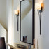 Hubbardton Forge Formae Contemporary 1 Light Sconce in Bronze Finish Model: 204670-SKT-05-GG0169