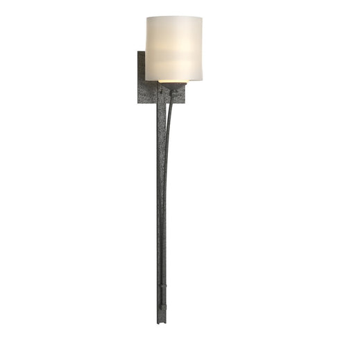 Hubbardton Forge Formae Contemporary 1 Light Sconce in Bronze Finish Model: 204670-SKT-05-GG0169