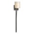 Hubbardton Forge Formae Contemporary 1 Light Sconce in Bronze Finish Model: 204670-SKT-05-GG0169