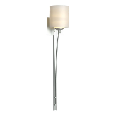 Hubbardton Forge Formae Contemporary 1 Light Sconce in Bronze Finish Model: 204670-SKT-05-GG0169