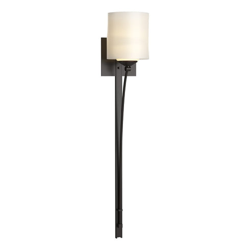 Hubbardton Forge Formae Contemporary 1 Light Sconce in Bronze Finish Model: 204670-SKT-05-GG0169
