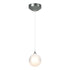 Hubbardton Forge Fritz Globe 1 Light Mini Pendant in White Finish Model: 161187-SKT-STND-02-FD0750