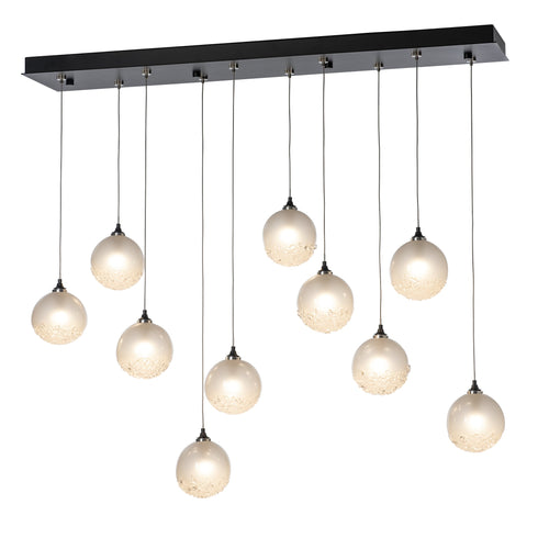 Hubbardton Forge Fritz Globe 10 Light Pendant Model: 131130-SKT-LONG-05-FD0750