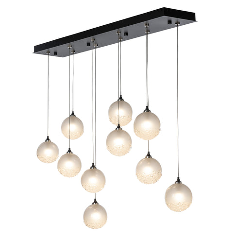 Hubbardton Forge Fritz Globe 10 Light Pendant Model: 131130-SKT-LONG-05-FD0750