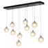 Hubbardton Forge Fritz Globe 10 Light Pendant Model: 131130-SKT-LONG-05-FD0750