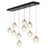Hubbardton Forge Fritz Globe 10 Light Pendant Model: 131130-SKT-LONG-20-FD0750