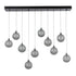 Hubbardton Forge Fritz Globe 10 Light Pendant Model: 131130-SKT-STND-02-FD0750