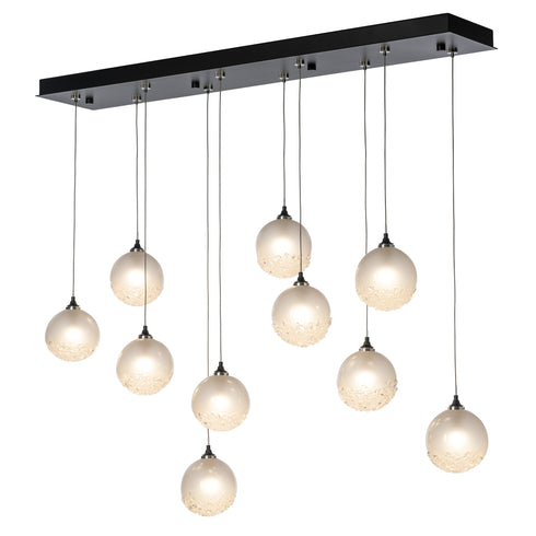 Hubbardton Forge Fritz Globe 10 Light Pendant Model: 131130-SKT-STND-02-FD0750