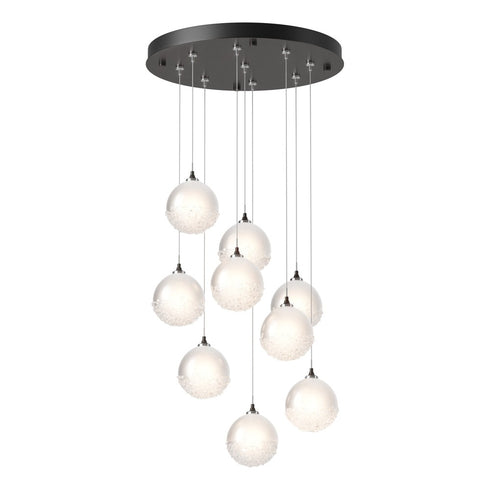 Hubbardton Forge Fritz Globe 9 Light Pendant Model: 131133-SKT-STND-82-FD0750