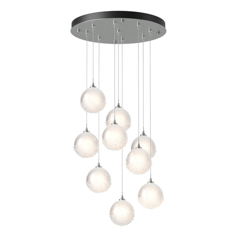 Hubbardton Forge Fritz Globe 9 Light Pendant Model: 131133-SKT-STND-82-FD0750