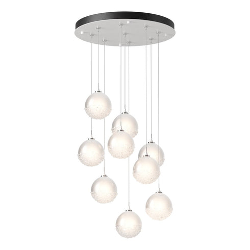 Hubbardton Forge Fritz Globe 9 Light Pendant Model: 131133-SKT-STND-82-FD0750