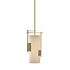 Hubbardton Forge Fullered Impressions Mini Pendant in Bronze Finish Model: 185400-SKT-MULT-05-GG0075
