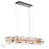 Hubbardton Forge Fusion Pendant in Dark Smoke Finish Model: 401328-SKT-STND-07-II0801