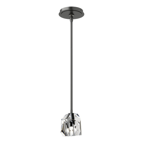 Hubbardton Forge Gatsby 1 Light Mini Pendant in White Finish Model: 181061-SKT-MULT-02-CR