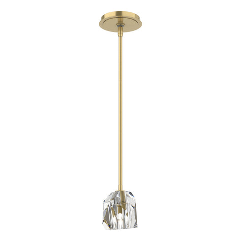 Hubbardton Forge Gatsby 1 Light Mini Pendant in White Finish Model: 181061-SKT-MULT-02-CR