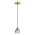 Hubbardton Forge Gatsby 1 Light Mini Pendant in White Finish Model: 181061-SKT-MULT-02-CR