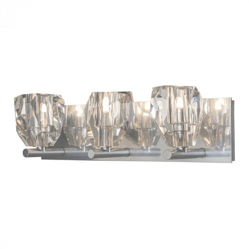Hubbardton Forge Gatsby 3 Light Bath Sconce in Black Finish Model: 201322-SKT-10-CR
