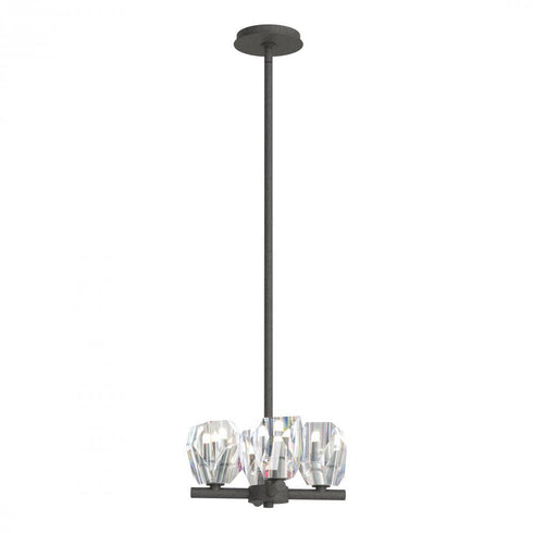 Hubbardton Forge Gatsby 4 Light Semi Flus Pendant Model: 131061-SKT-MULT-20-CR