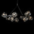 Hubbardton Forge Gatsby 9 Light Ring Pendant Model: 131067-SKT-MULT-14-CR