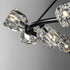 Hubbardton Forge Gatsby 9 Light Ring Pendant Model: 131067-SKT-MULT-14-CR