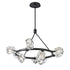 Hubbardton Forge Gatsby 9 Light Ring Pendant Model: 131067-SKT-MULT-20-CR