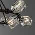 Hubbardton Forge Gatsby 9 Light Ring Pendant Model: 131067-SKT-MULT-20-CR