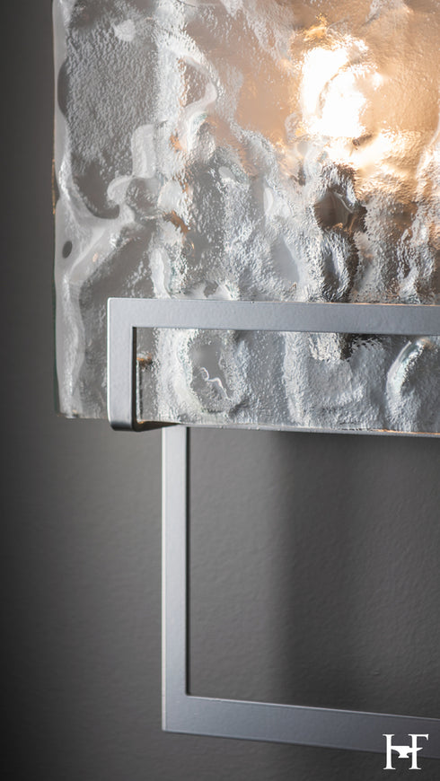 Hubbardton Forge Geo Sconce in Sterling Finish Model: 201550-SKT-85-ZM0836