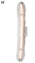 Hubbardton Forge Glissade LED Bath Bar in Sterling Finish Model: 202222-LED-85-ZM0815