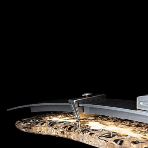 Hubbardton Forge Glissade LED Bath Sconce in Black Finish Model: 202221-LED-10-ZM0751