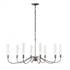Hubbardton Forge Grace 8 Arm Chandelier Model: 105050-SKT-03-BR-ZM0611