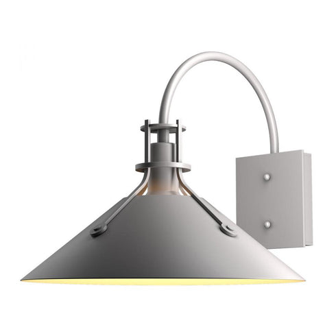 Hubbardton Forge Henry Large Dark Sky Friendly Outdoor Sconce in Coastal Oil Rubbed Bronze Finish Model: 302713-SKT-14