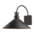 Hubbardton Forge Henry Large Dark Sky Friendly Outdoor Sconce in Coastal Oil Rubbed Bronze Finish Model: 302713-SKT-14
