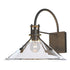 Hubbardton Forge Henry Large Glass Shade Outdoor Sconce in Coastal White Finish Model: 302714-SKT-02-FD0686