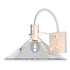 Hubbardton Forge Henry Large Glass Shade Outdoor Sconce in Coastal White Finish Model: 302714-SKT-02-FD0686