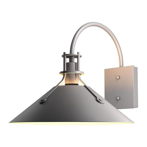 Hubbardton Forge Henry Large Outdoor Sconce in Coastal Oil Rubbed Bronze Finish Model: 302712-SKT-14