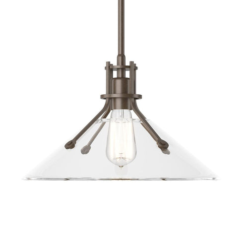 Hubbardton Forge Henry Medium Glass Shade Pendant Model: 134553-SKT-MULT-86-FD0686