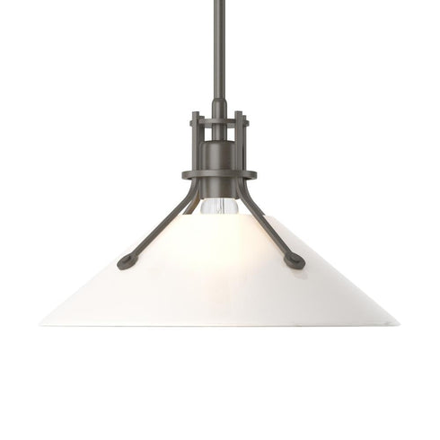 Hubbardton Forge Henry Medium Glass Shade Pendant Model: 134553-SKT-MULT-86-FD0686