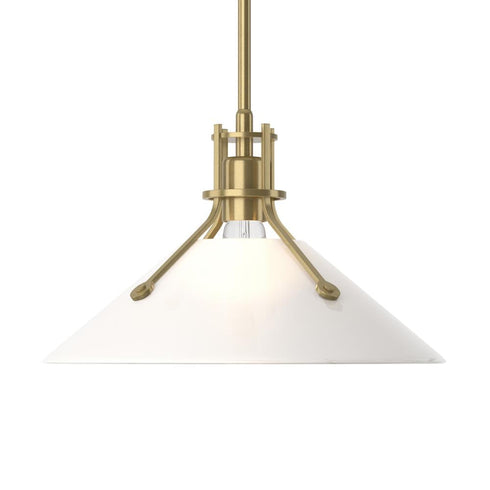 Hubbardton Forge Henry Medium Glass Shade Pendant Model: 134553-SKT-MULT-86-FD0686
