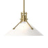 Hubbardton Forge Henry Medium Glass Shade Pendant Model: 134553-SKT-MULT-86-FD0686